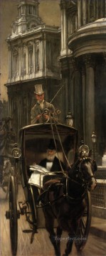  Going Painting - Going to Business James Jacques Joseph Tissot